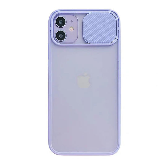 Frosted transparent mobile phone case